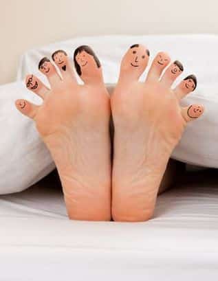 funny toes